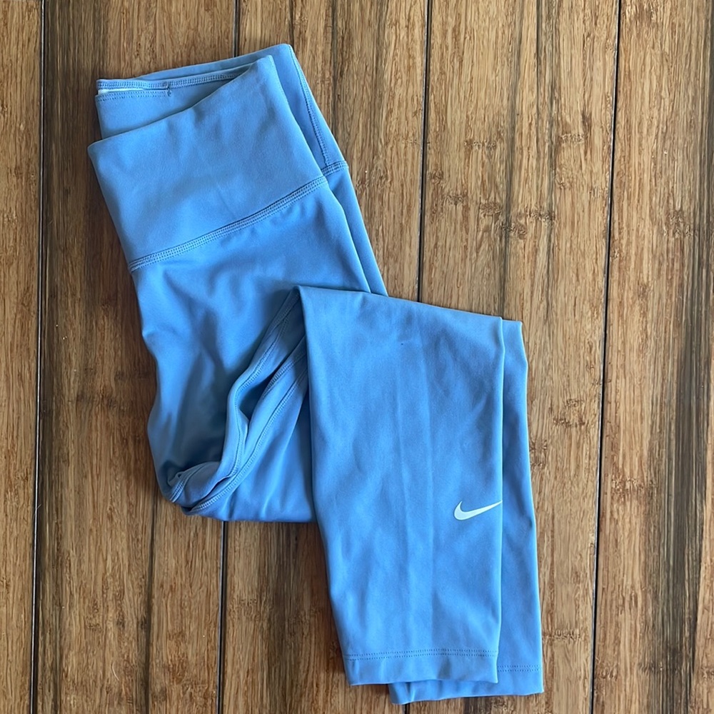 Blue Nike Dri-Fit Leggings XS